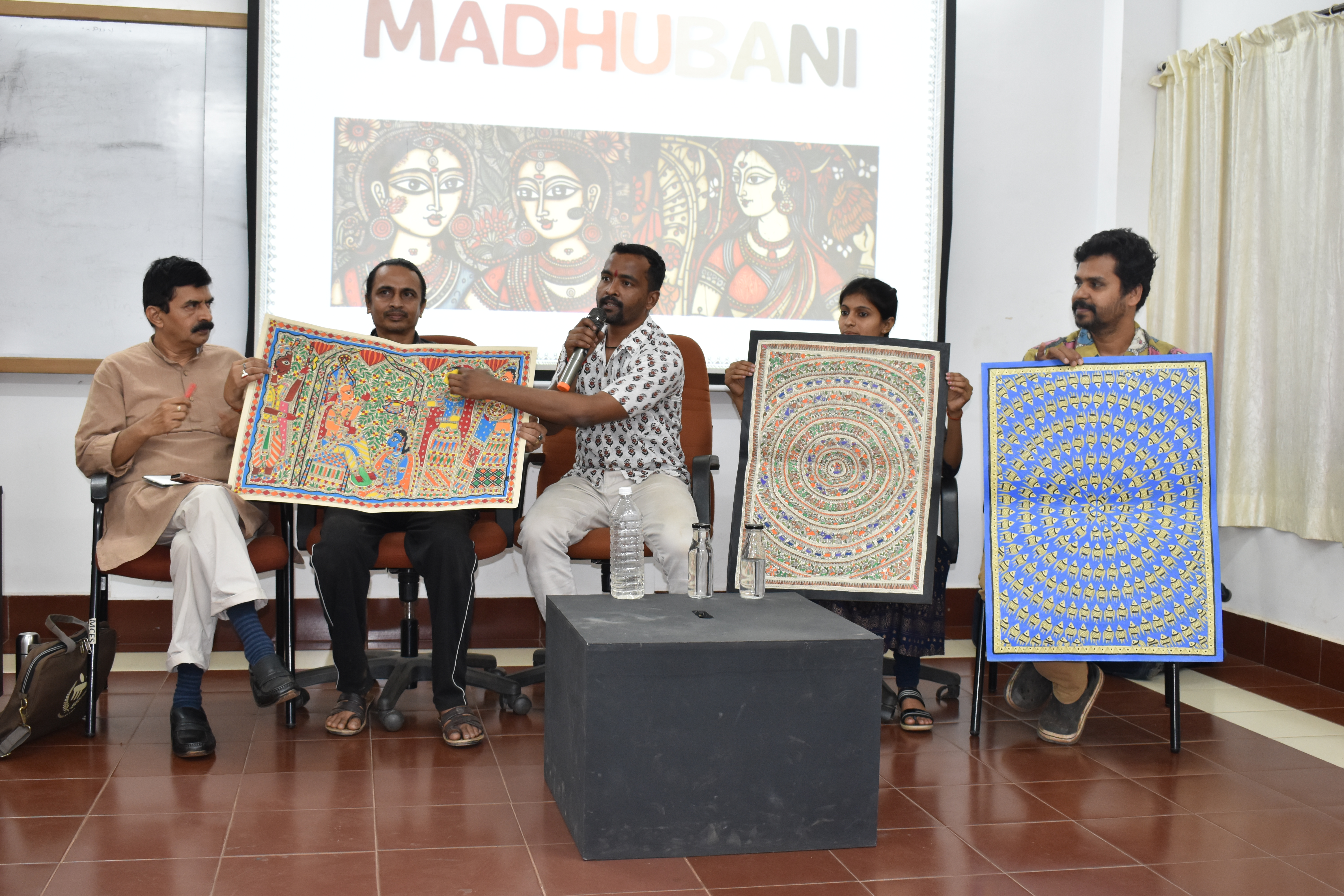 A session on Madubhani