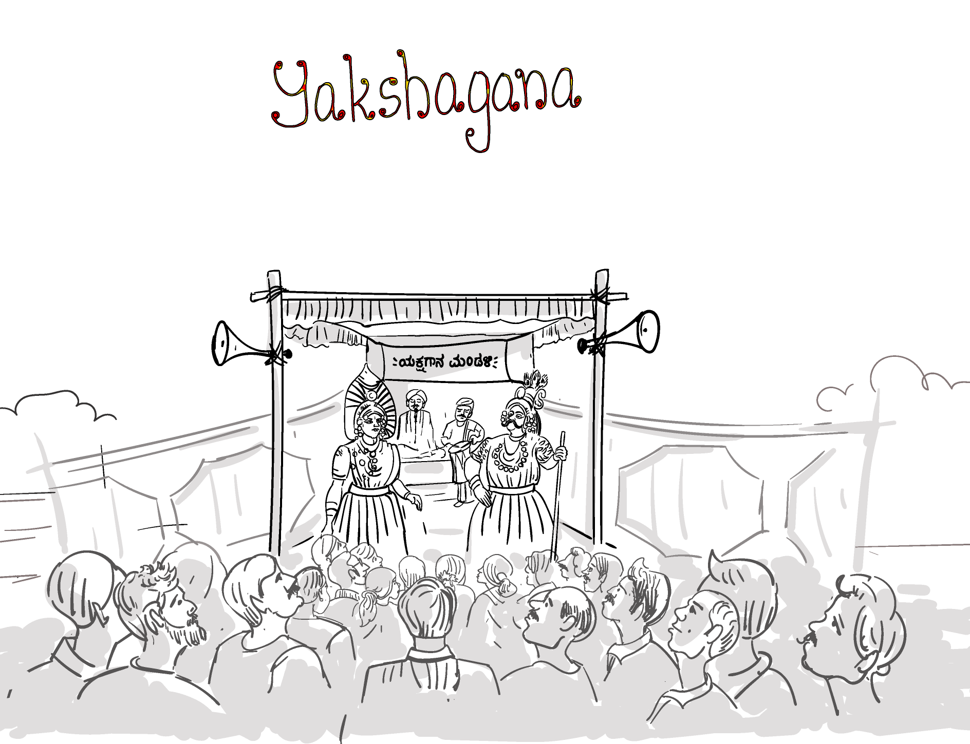 Yakshagana Stock Illustrations – 35 Yakshagana Stock Illustrations, Vectors  & Clipart - Dreamstime
