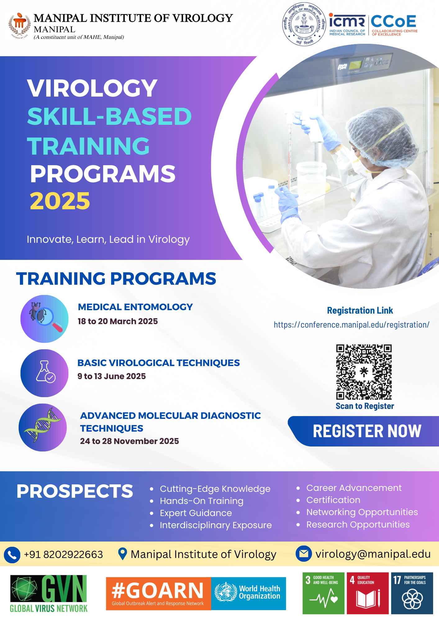 Virology Skill-based training programs 2025