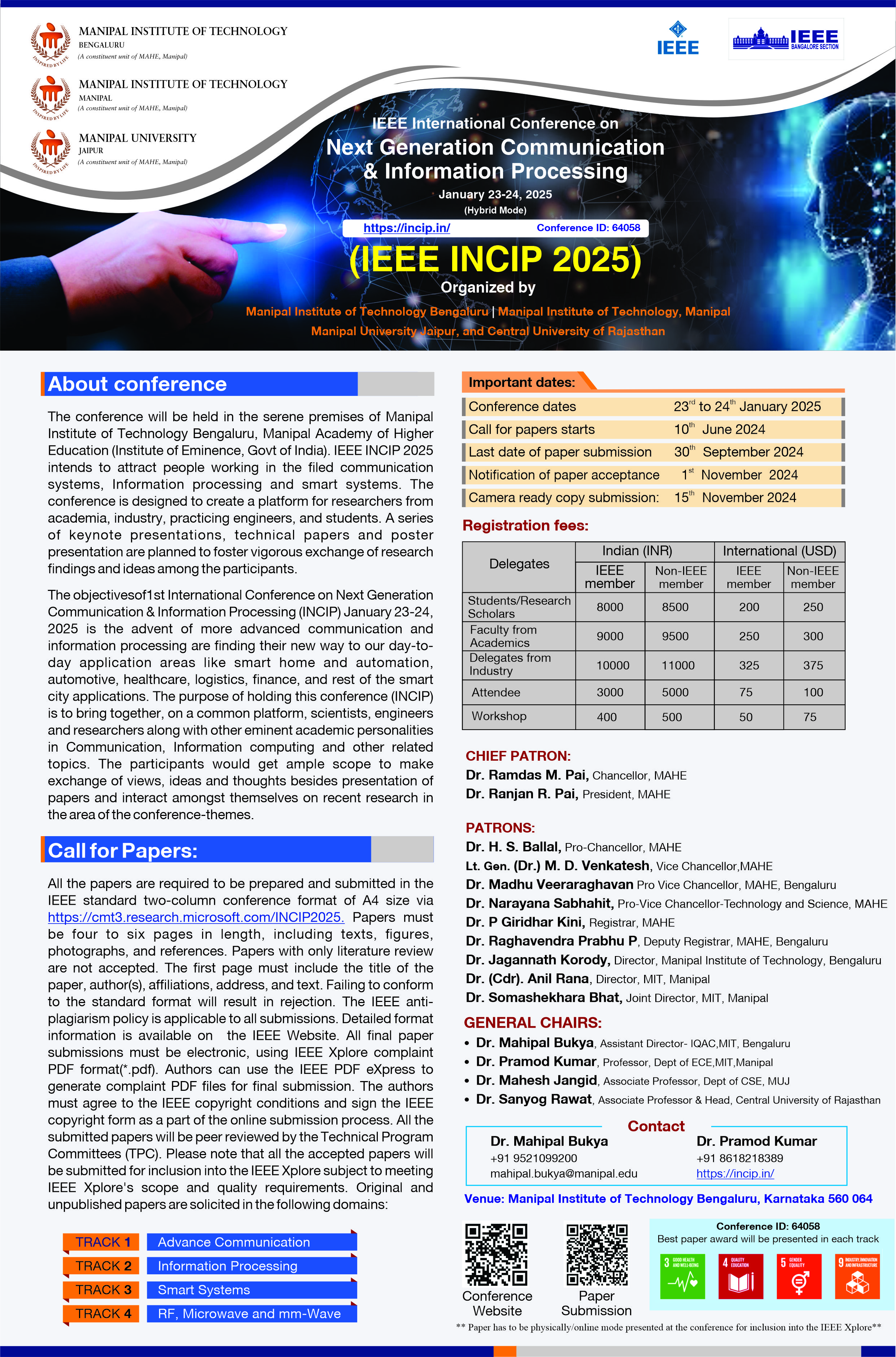 International Conference on Next-Generation Communication & Information Processing | INCIP 2025