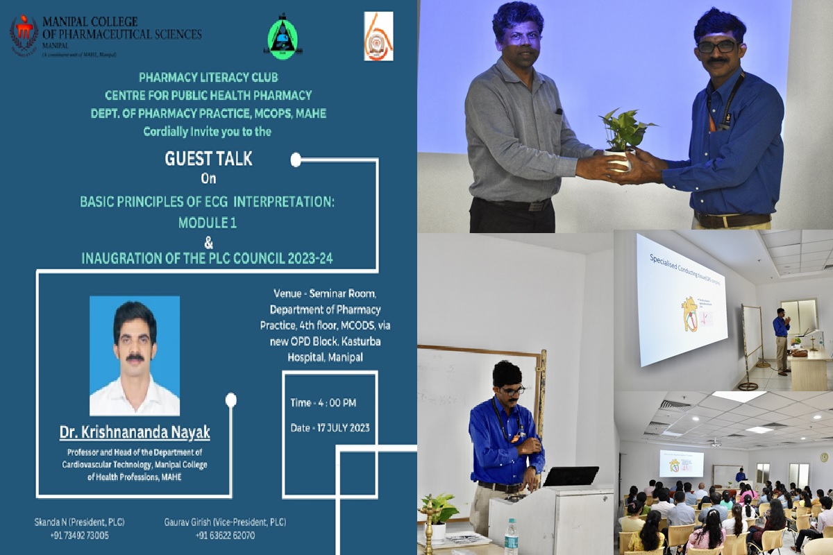 Guest Talk on ECG Interpretation by Dr Krishnananda Nayak