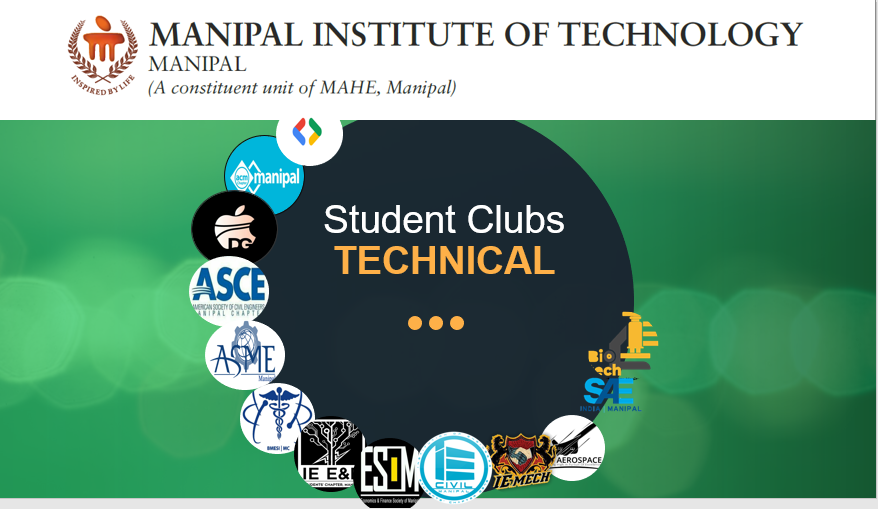 Technical Clubs – MIT, Manipal Academy of Higher Education