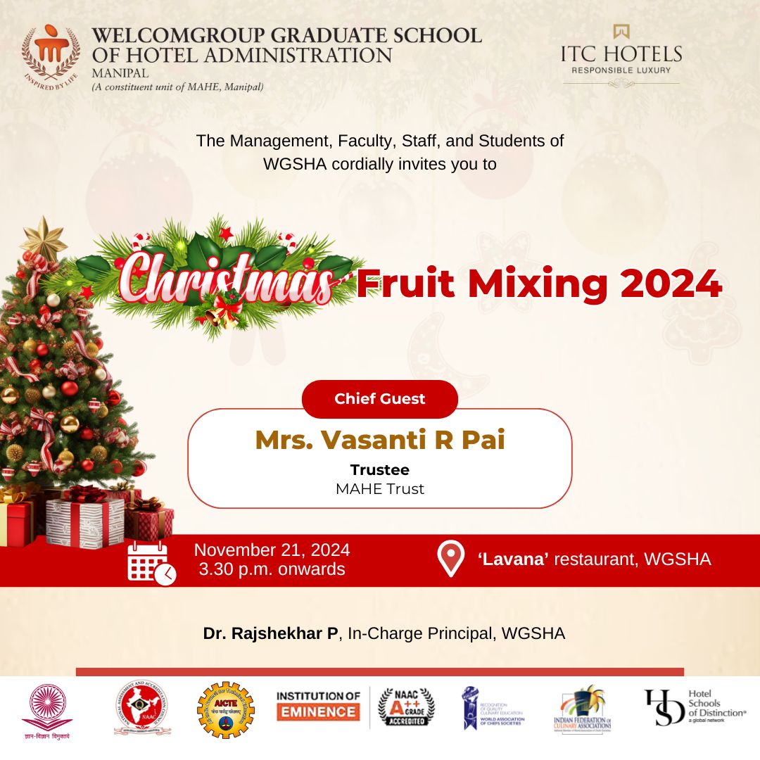 Christmas Fruit Mixing 2024: WGSHA