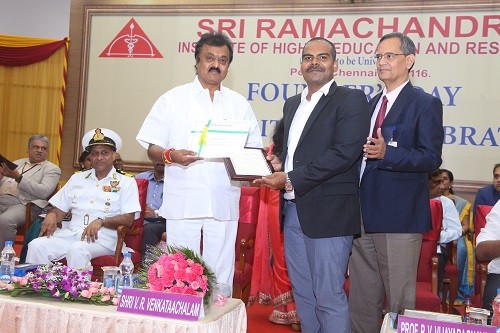 Alumni award - Ramesh C