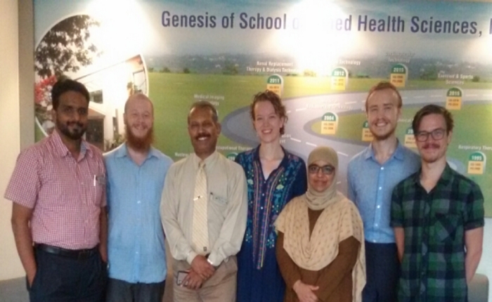 Norwegian students to Department of Medical Laboratory Technology , SOAHS